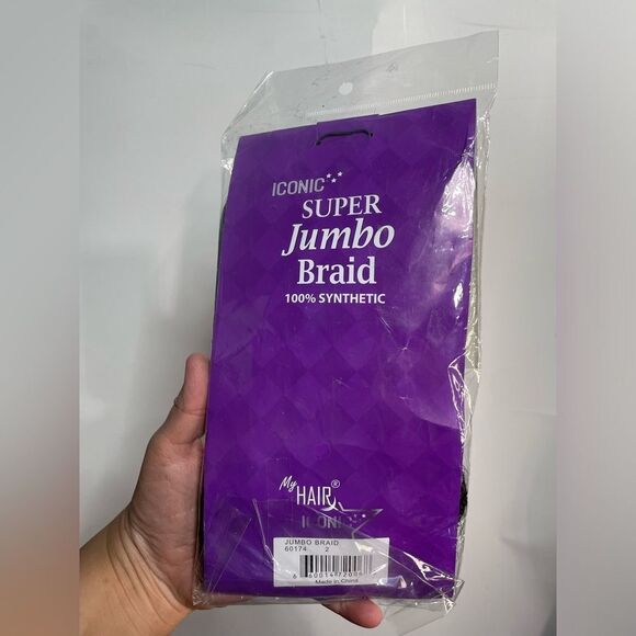 5 for $25🔥Iconic Super Jumbo Braid 100% Synthetic Hair Full 52" In Length - Picture 3 of 4